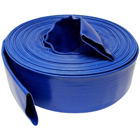 3 Inch x 100 Meter Flat Hose – Red Delivery Pipe