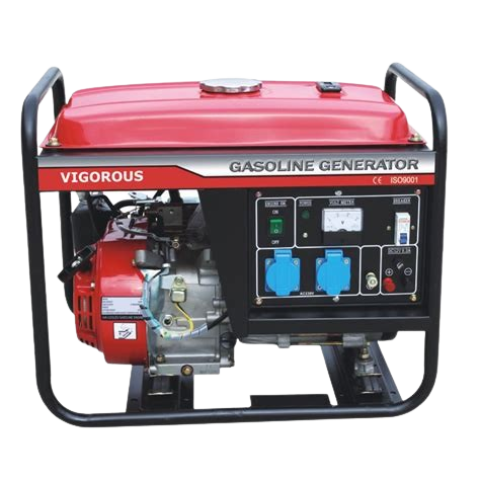 WG6800E Petrol Generator 6.5kW – Single Phase, Electric Start | Heavy-Duty Backup Generator for Homes & Businesses in Kenya
