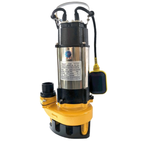 T50QX15-55-5.5 TP Sewage Submersible Pump – 7.5HP, 55m Head | Heavy-Duty Slurry & Wastewater Pump