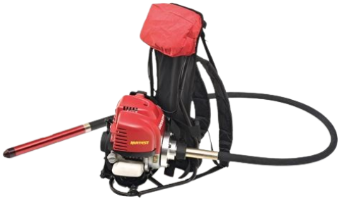 Dyna Pack Poker Vibrator – 45mm, 170F Engine (Red/Blue)